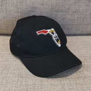 Flomotion Florida State Flag 6-panel Hat Used Black
